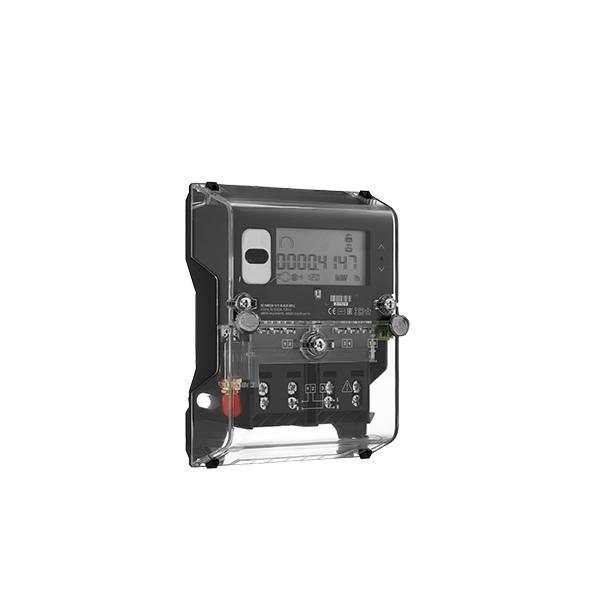 Single-phase multifunction meter with optical port in package of Artemy Lebedev Studio design. According to customer request, it can be equipped with various interfaces